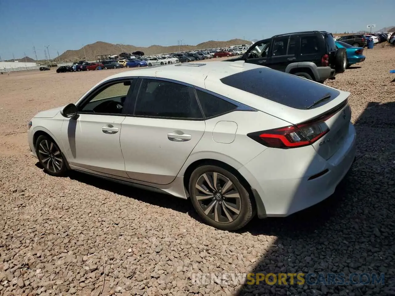 2 fotografías del automóvil dañado 19XFL1H73NE017933 HONDA CIVIC 2022