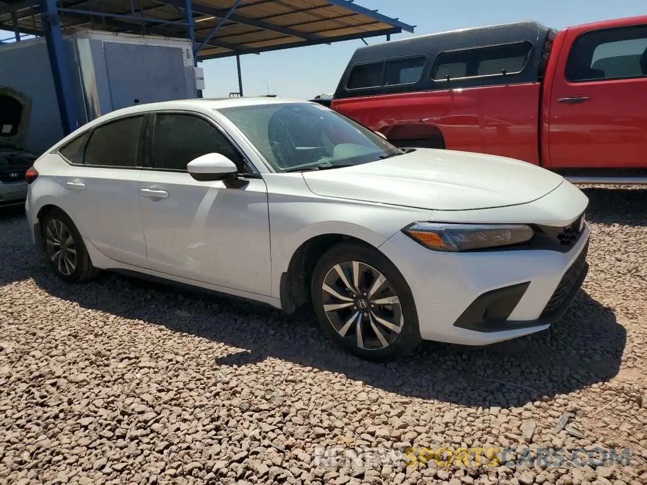 4 fotografías del automóvil dañado 19XFL1H73NE017933 HONDA CIVIC 2022