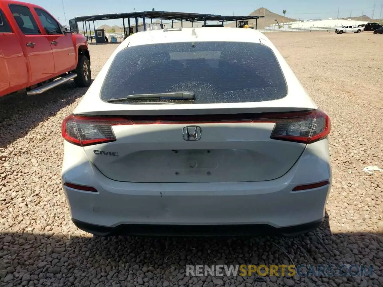 6 fotografías del automóvil dañado 19XFL1H73NE017933 HONDA CIVIC 2022