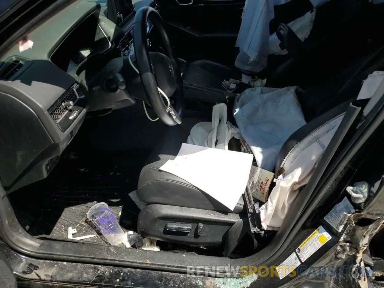 7 fotografías del automóvil dañado 19XFL1H75NE008666 HONDA CIVIC 2022