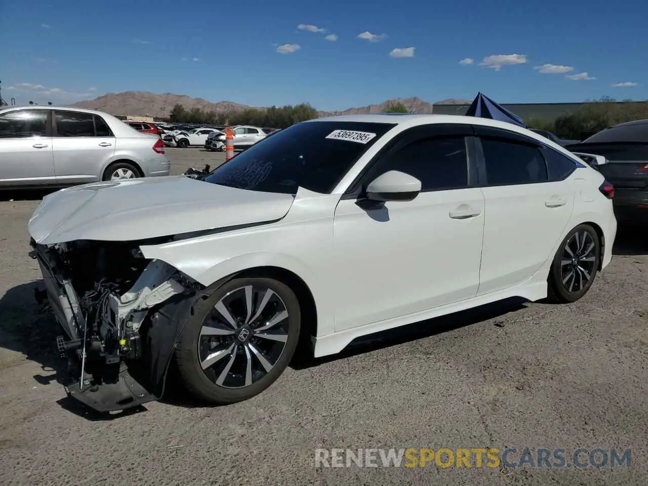 1 fotografías del automóvil dañado 19XFL1H75NE009350 HONDA CIVIC 2022