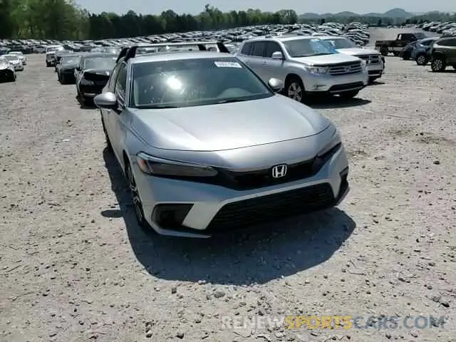 13 fotografías del automóvil dañado 19XFL1H75NE019280 HONDA CIVIC 2022