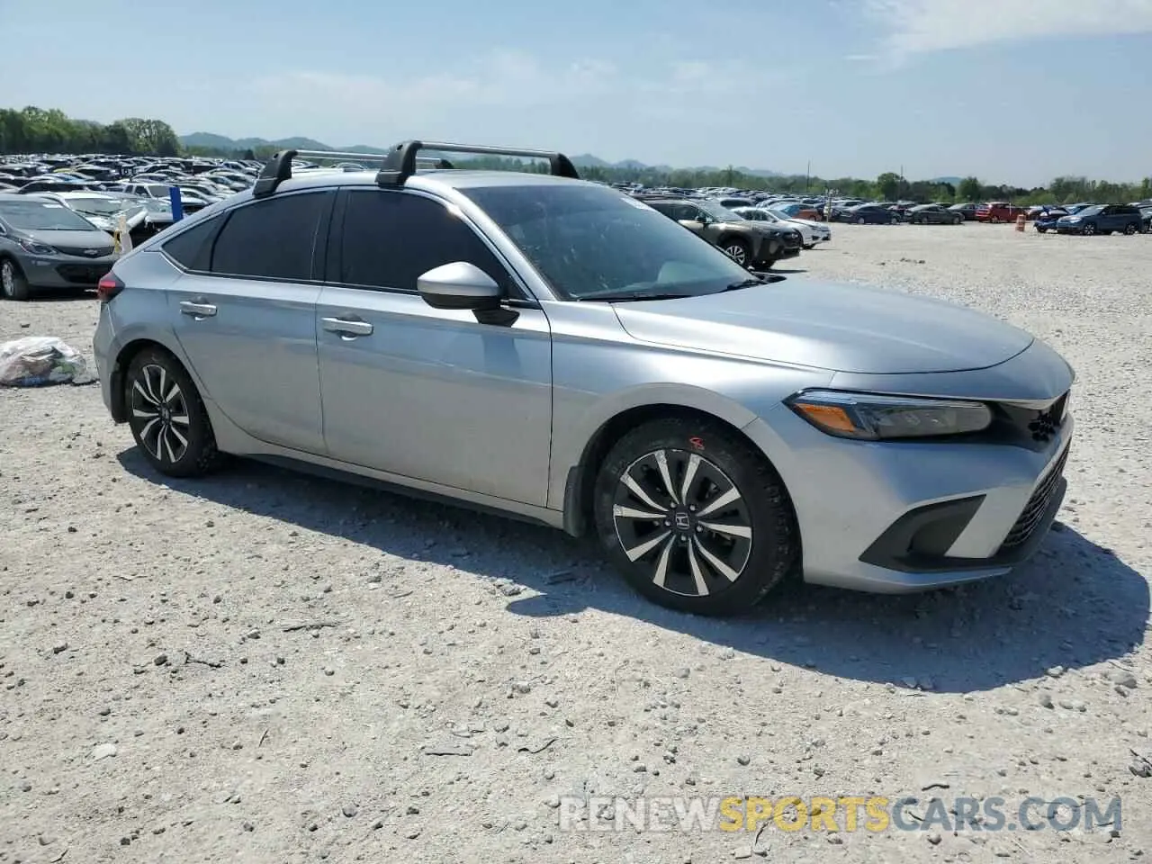 4 fotografías del automóvil dañado 19XFL1H75NE019280 HONDA CIVIC 2022