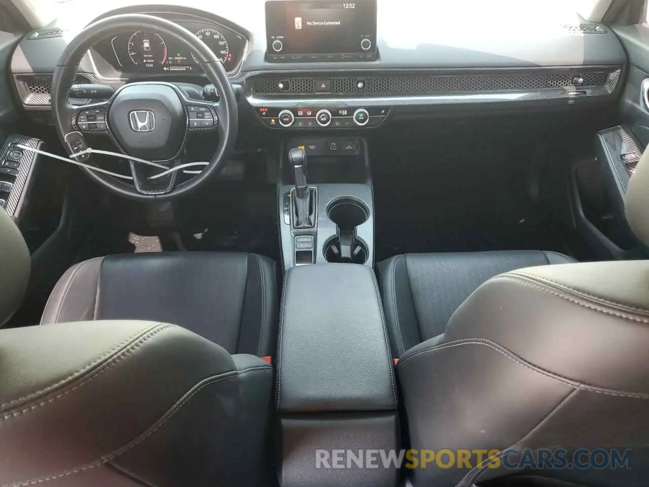 8 fotografías del automóvil dañado 19XFL1H75NE019280 HONDA CIVIC 2022
