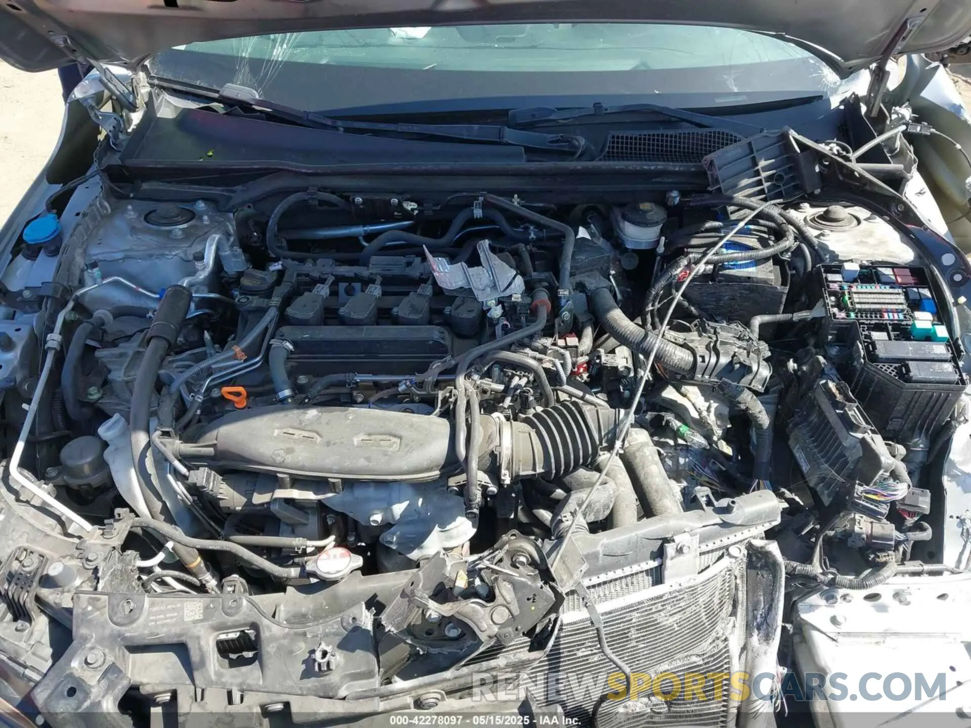 10 fotografías del automóvil dañado 19XFL1H76NE002360 HONDA CIVIC 2022