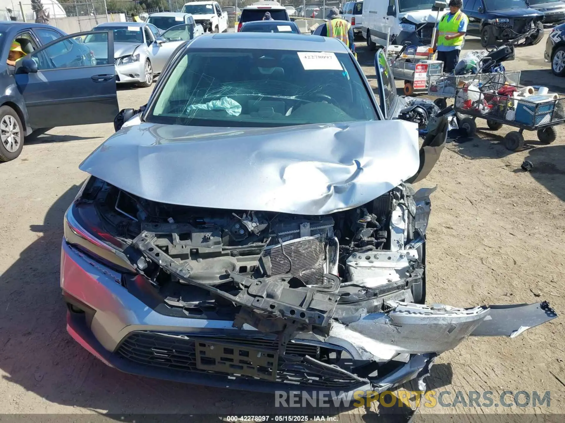 12 fotografías del automóvil dañado 19XFL1H76NE002360 HONDA CIVIC 2022