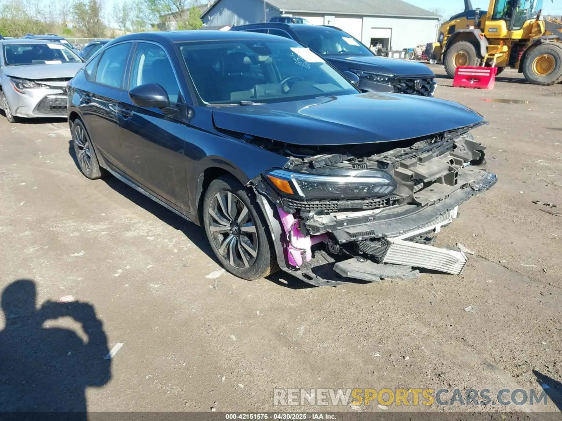 1 fotografías del automóvil dañado 19XFL1H76NE006120 HONDA CIVIC 2022