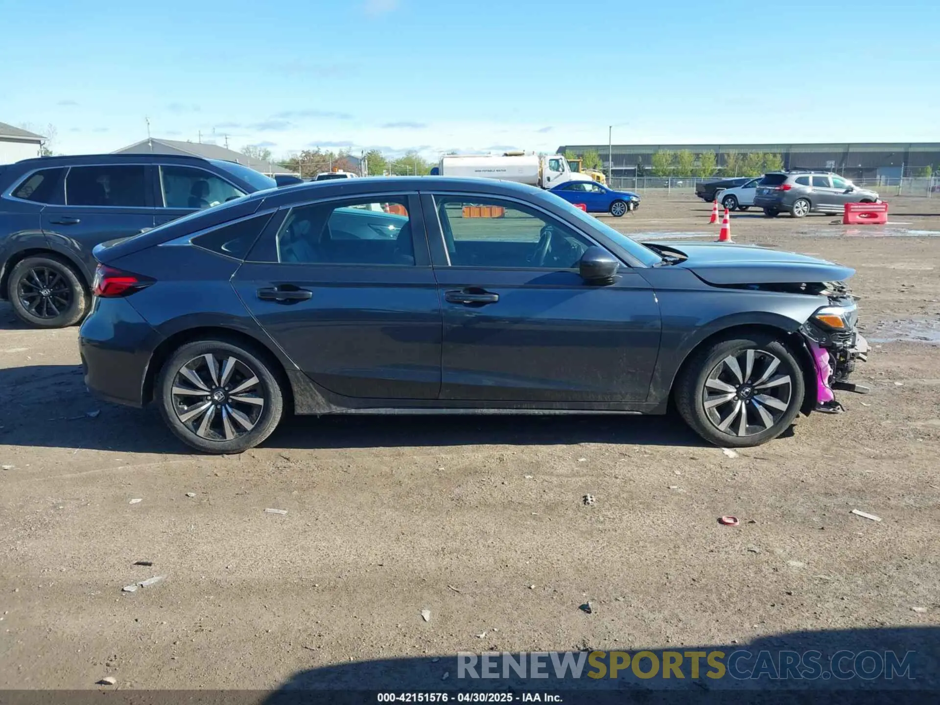 13 fotografías del automóvil dañado 19XFL1H76NE006120 HONDA CIVIC 2022