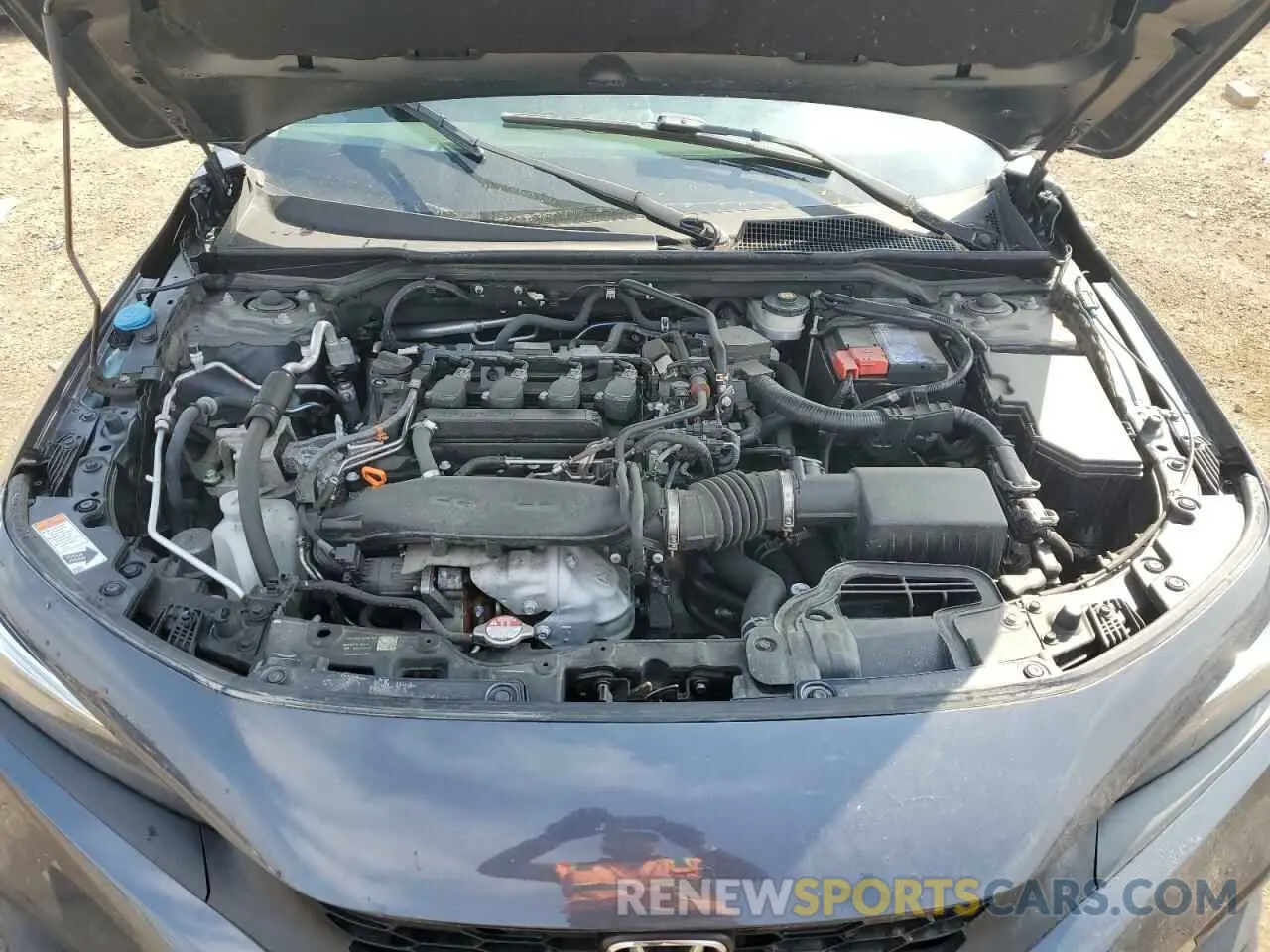 11 fotografías del automóvil dañado 19XFL1H78NE014364 HONDA CIVIC 2022