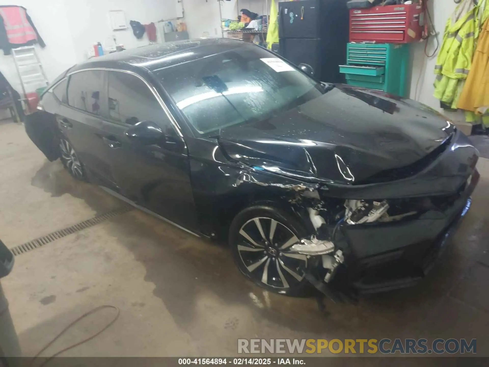 1 fotografías del automóvil dañado 19XFL1H79NE009058 HONDA CIVIC 2022