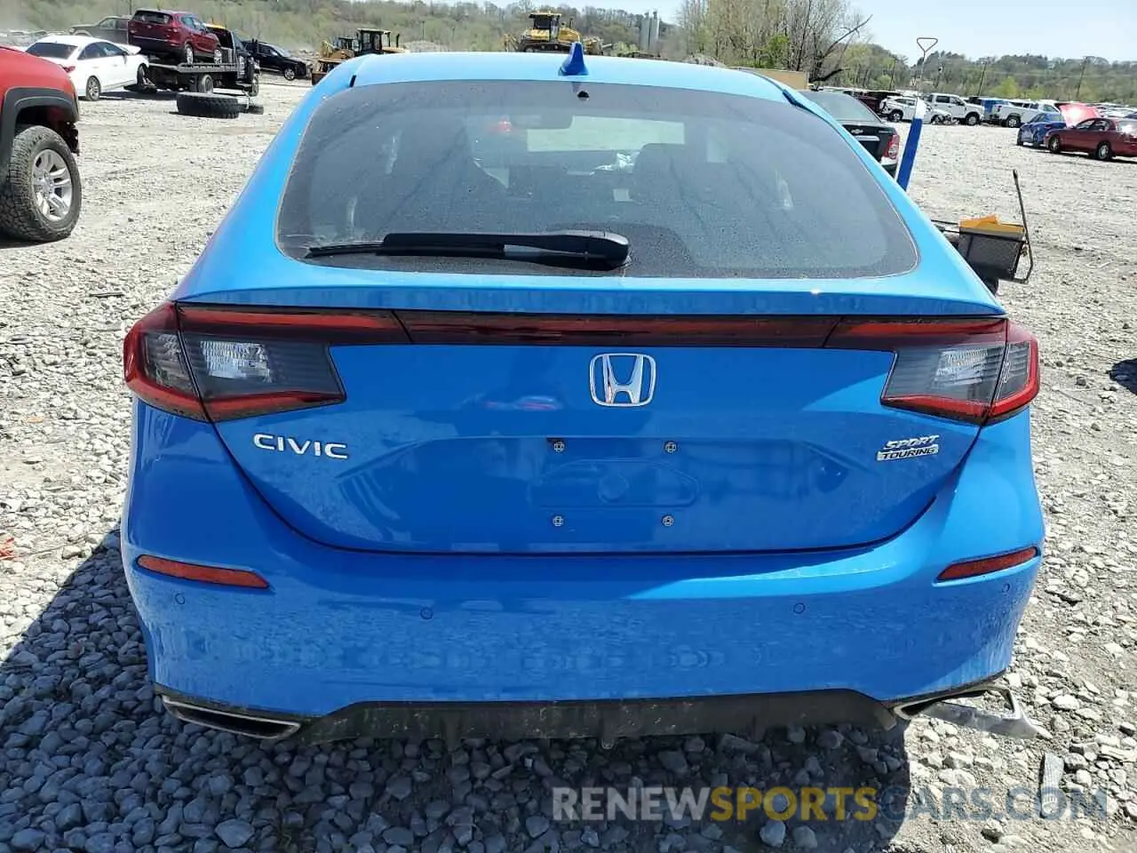 6 fotografías del automóvil dañado 19XFL1H80NE016781 HONDA CIVIC 2022