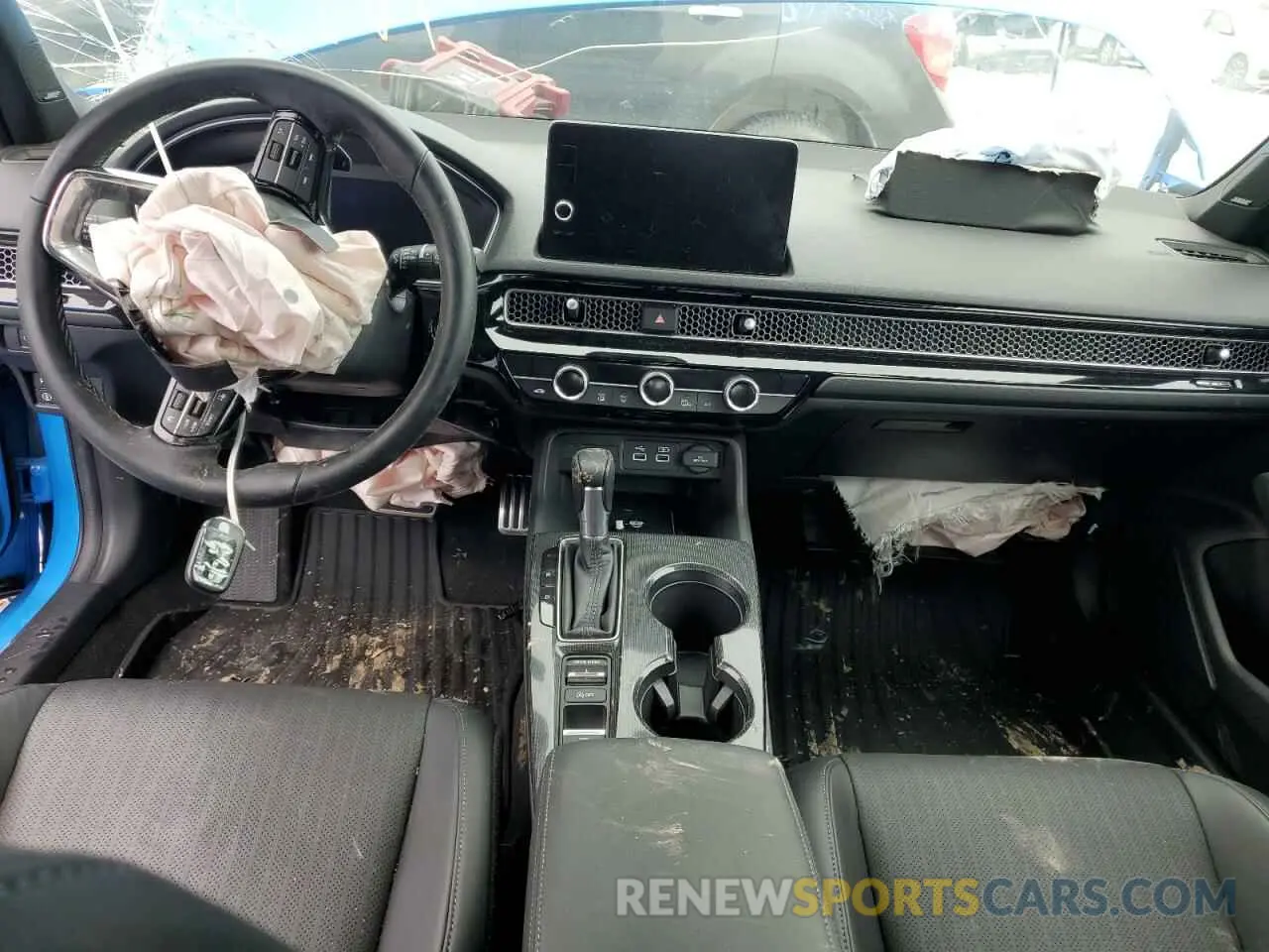 8 fotografías del automóvil dañado 19XFL1H80NE016781 HONDA CIVIC 2022