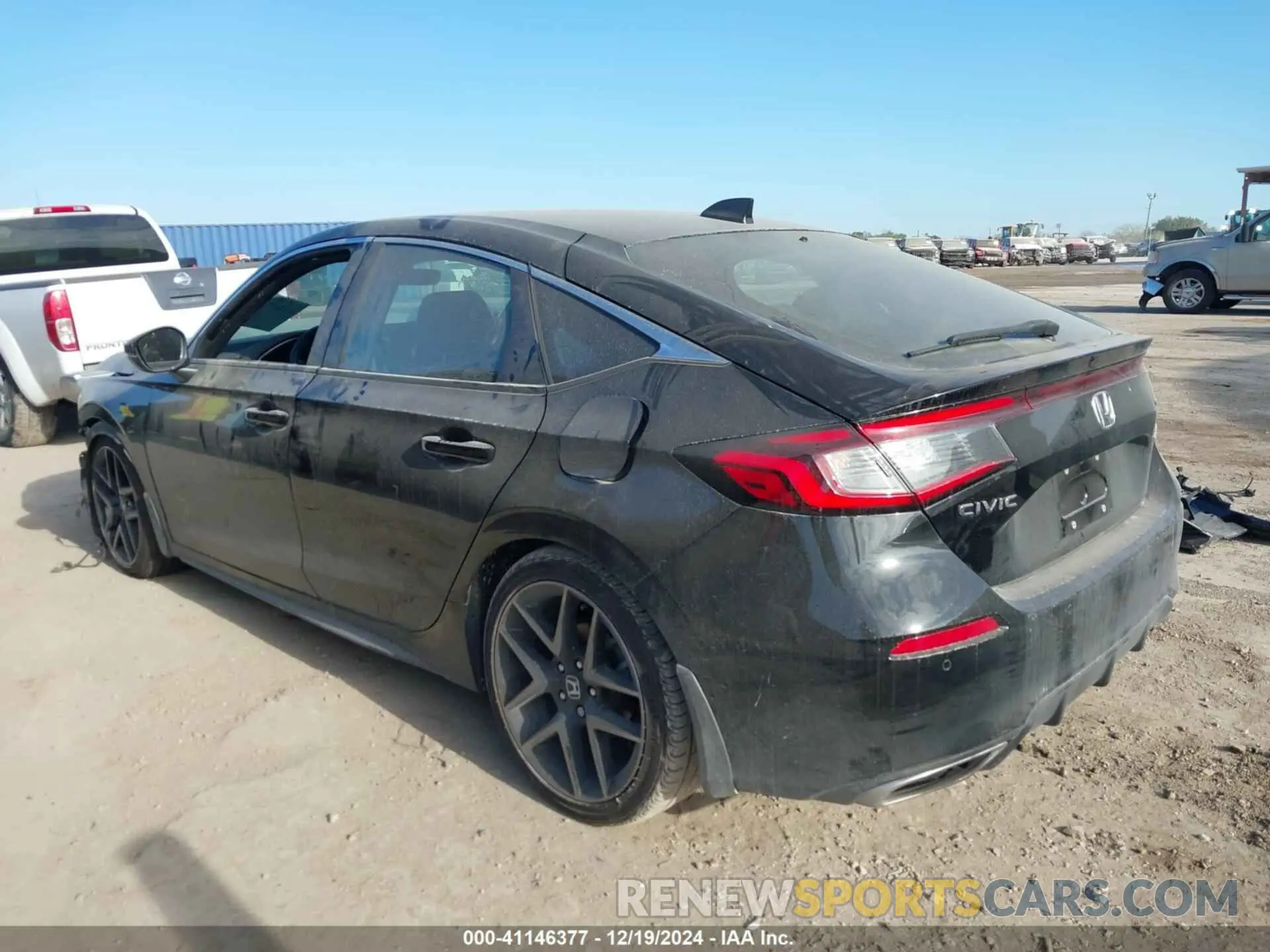 3 fotografías del automóvil dañado 19XFL1H83NE010182 HONDA CIVIC 2022