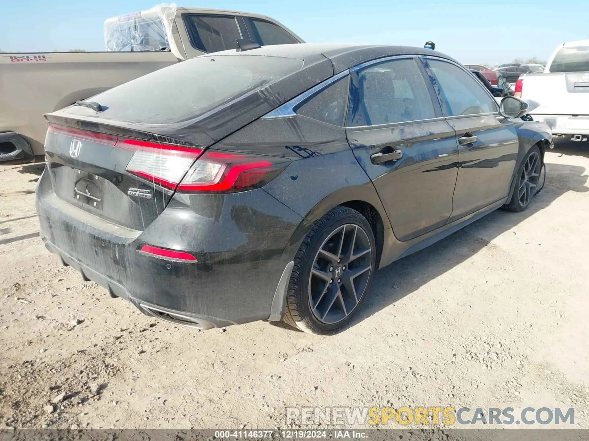 4 fotografías del automóvil dañado 19XFL1H83NE010182 HONDA CIVIC 2022