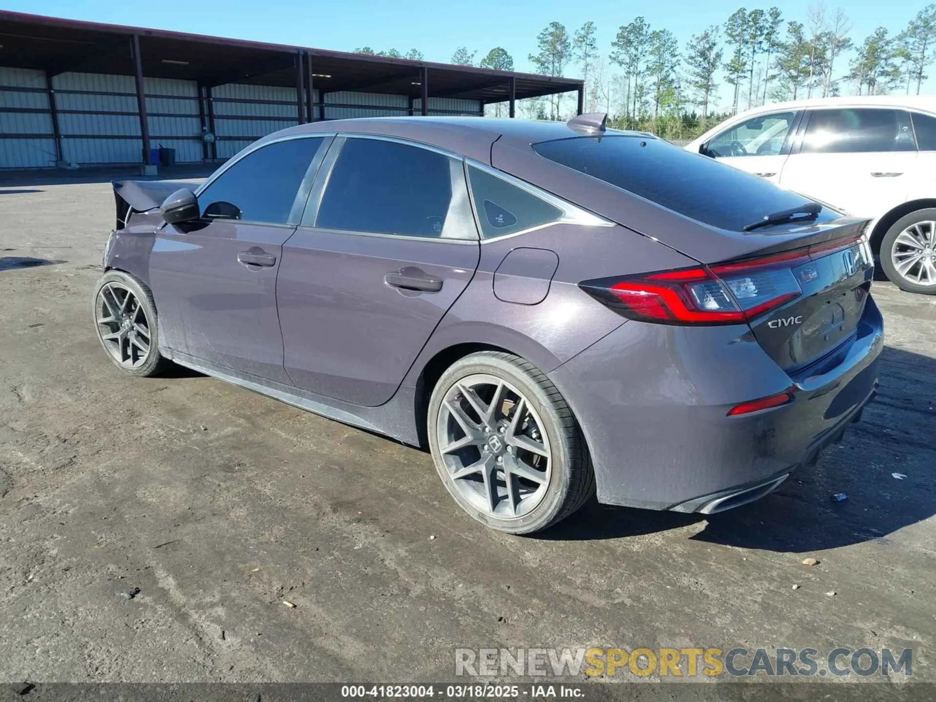 3 fotografías del automóvil dañado 19XFL1H83NE010893 HONDA CIVIC 2022