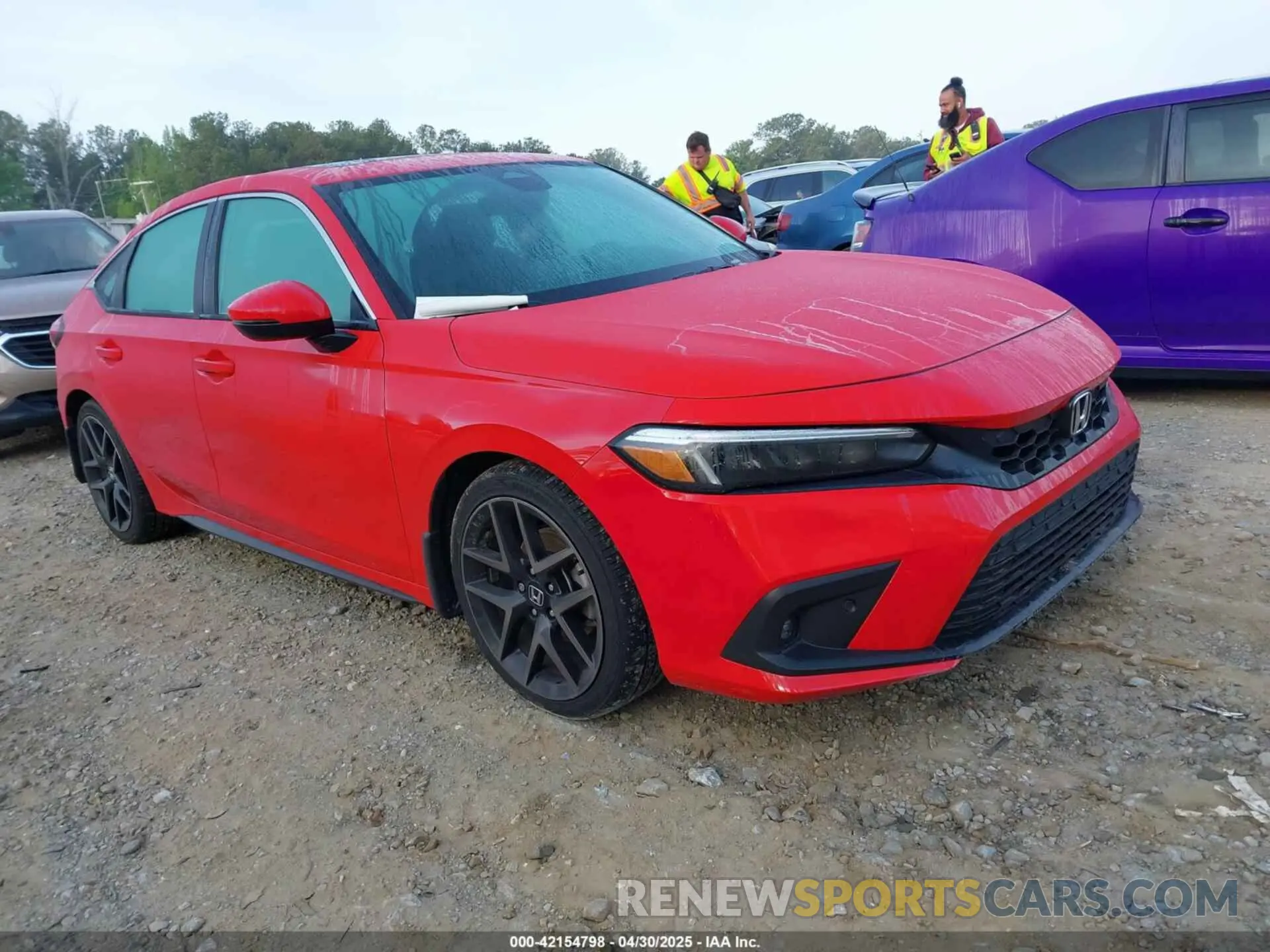1 fotografías del automóvil dañado 19XFL1H84NE024401 HONDA CIVIC 2022