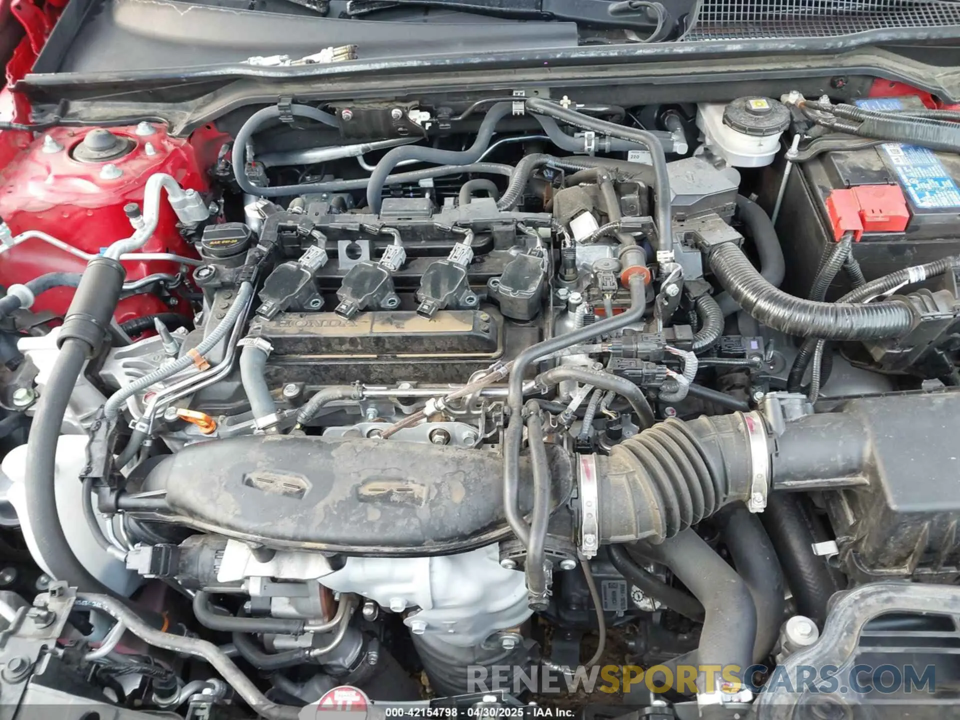 10 fotografías del automóvil dañado 19XFL1H84NE024401 HONDA CIVIC 2022