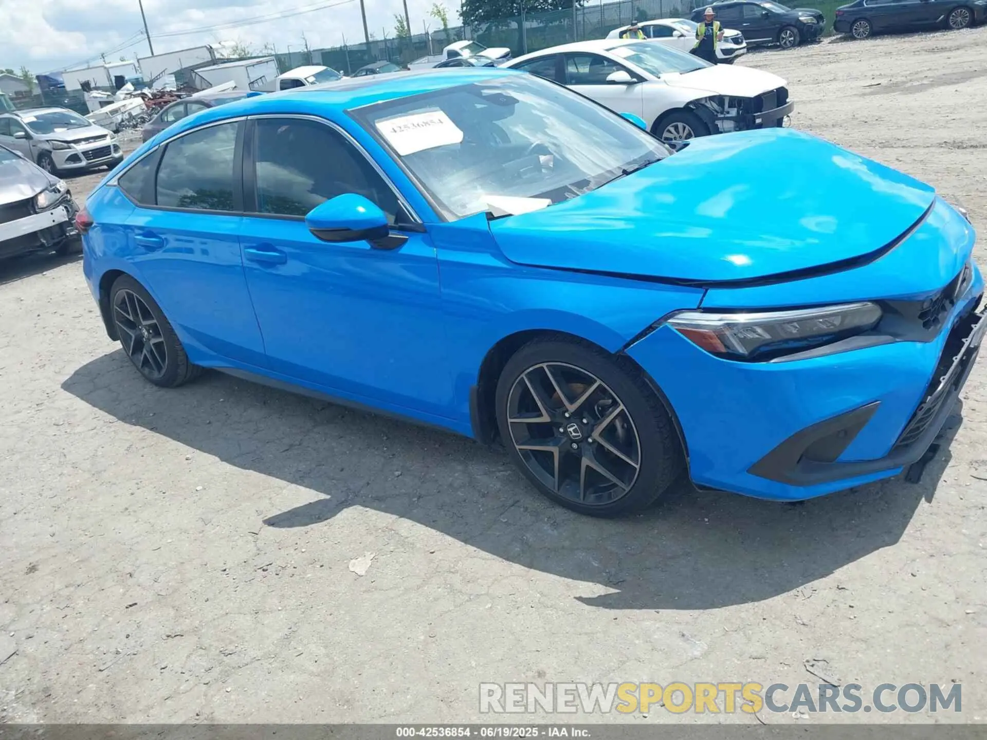 1 fotografías del automóvil dañado 19XFL1H85NE017358 HONDA CIVIC 2022
