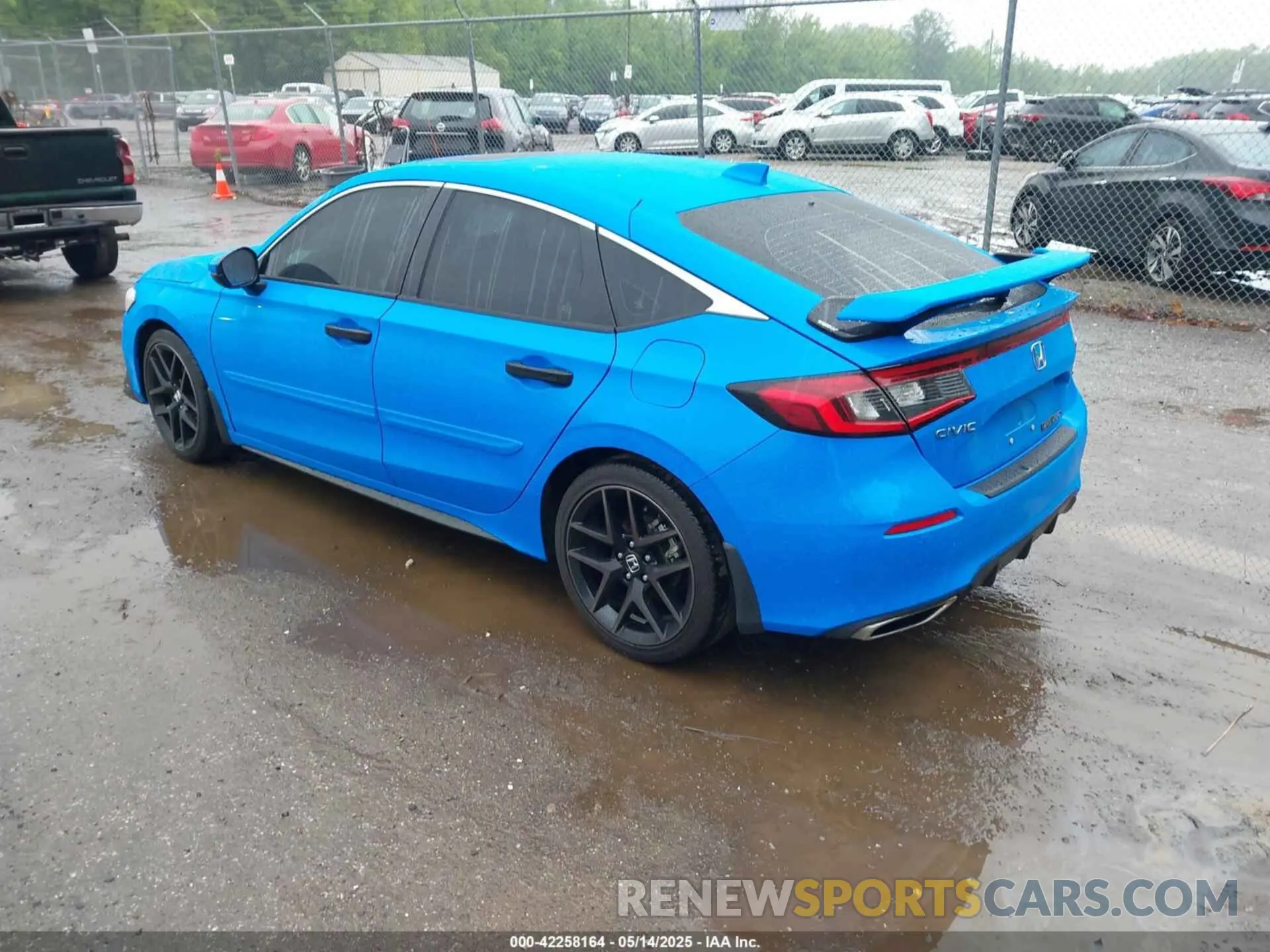 3 fotografías del automóvil dañado 19XFL1H85NE021149 HONDA CIVIC 2022