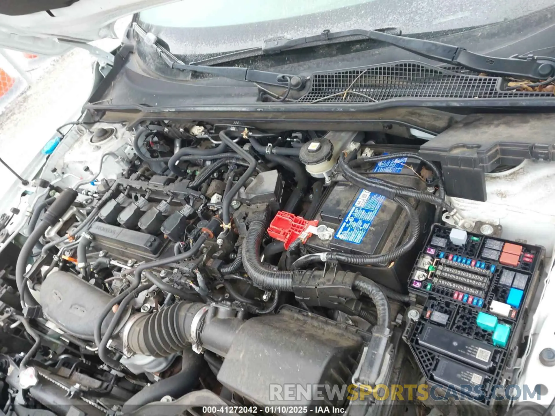 10 fotografías del automóvil dañado 19XFL1H86NE002903 HONDA CIVIC 2022