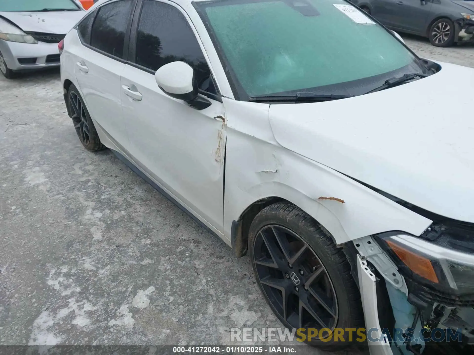 16 fotografías del automóvil dañado 19XFL1H86NE002903 HONDA CIVIC 2022