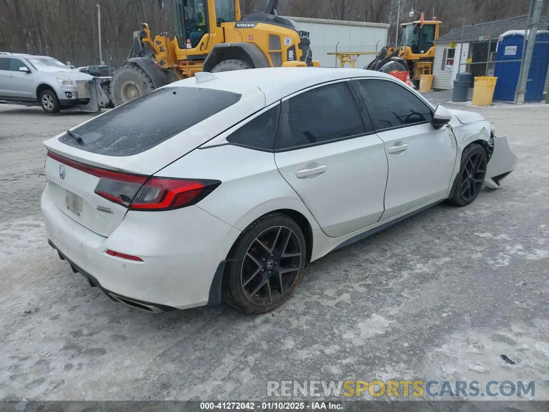 4 fotografías del automóvil dañado 19XFL1H86NE002903 HONDA CIVIC 2022