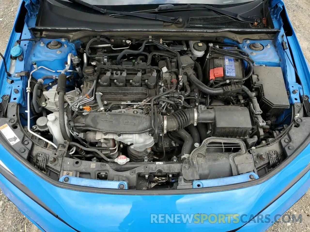 13 fotografías del automóvil dañado 19XFL1H86NE003792 HONDA CIVIC 2022