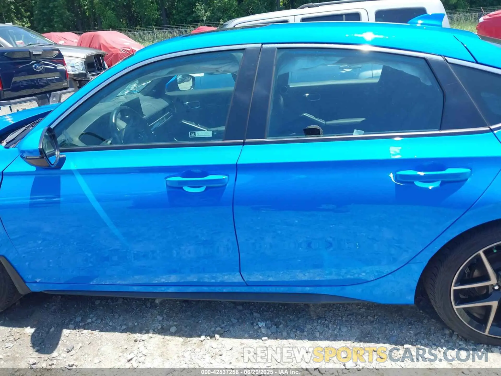 15 fotografías del automóvil dañado 19XFL1H87NE023582 HONDA CIVIC 2022