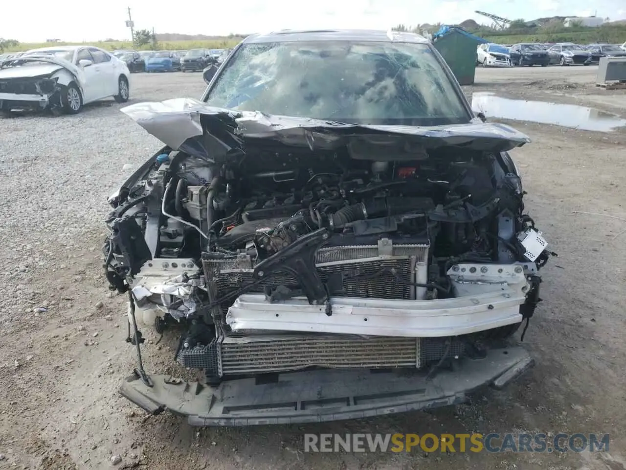 5 fotografías del automóvil dañado 19XFL1H88NE006029 HONDA CIVIC 2022
