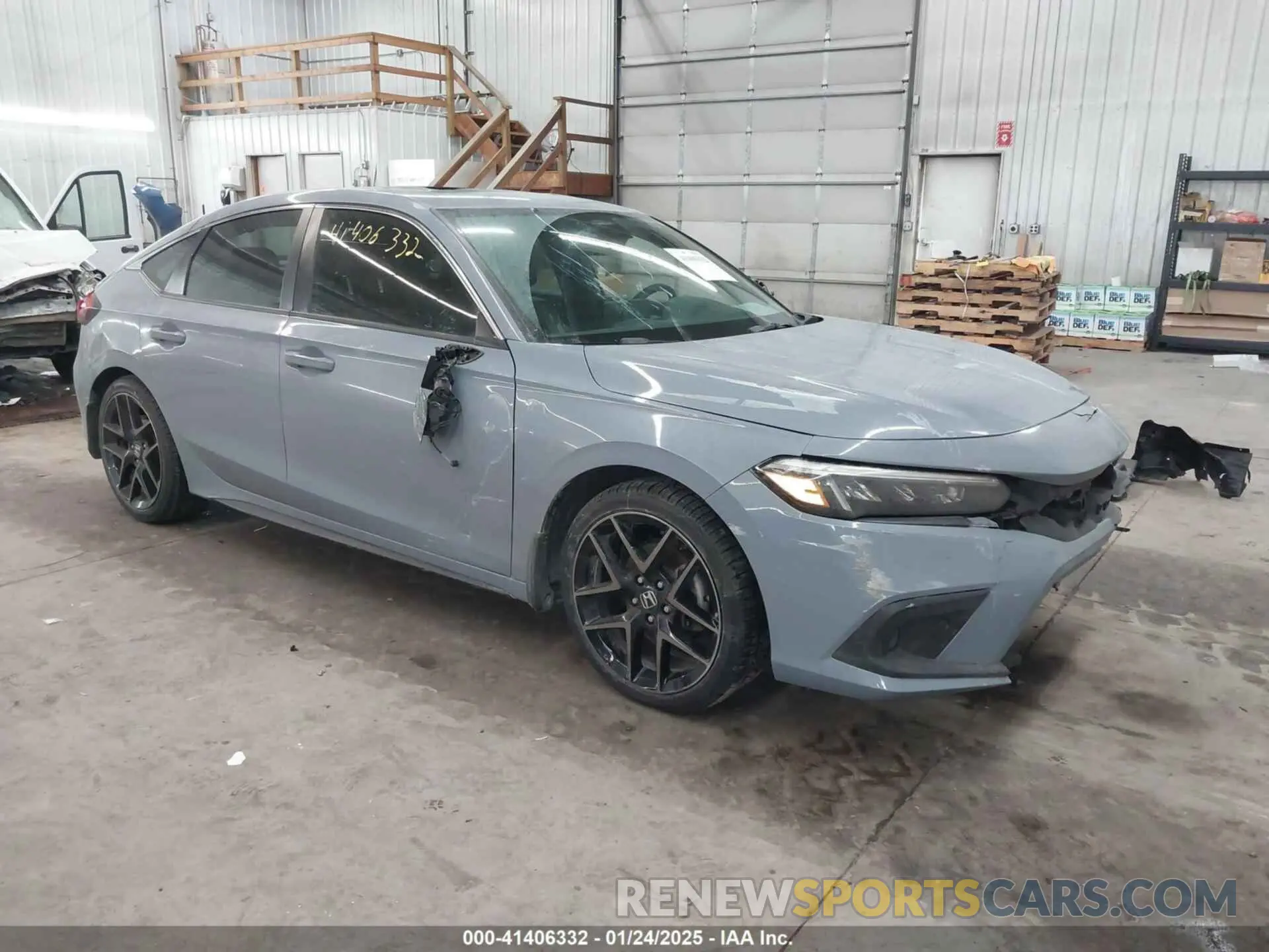 1 fotografías del automóvil dañado 19XFL1H88NE023719 HONDA CIVIC 2022