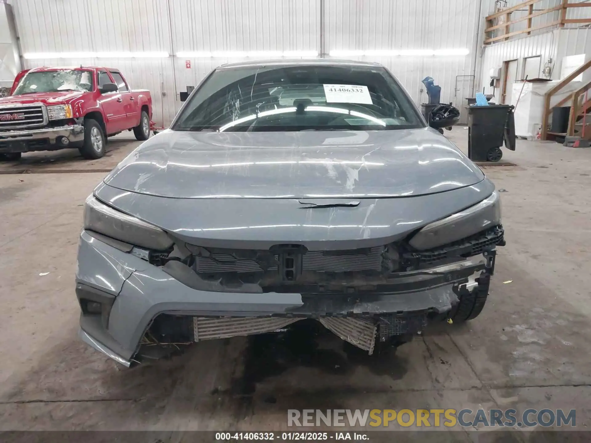 12 fotografías del automóvil dañado 19XFL1H88NE023719 HONDA CIVIC 2022