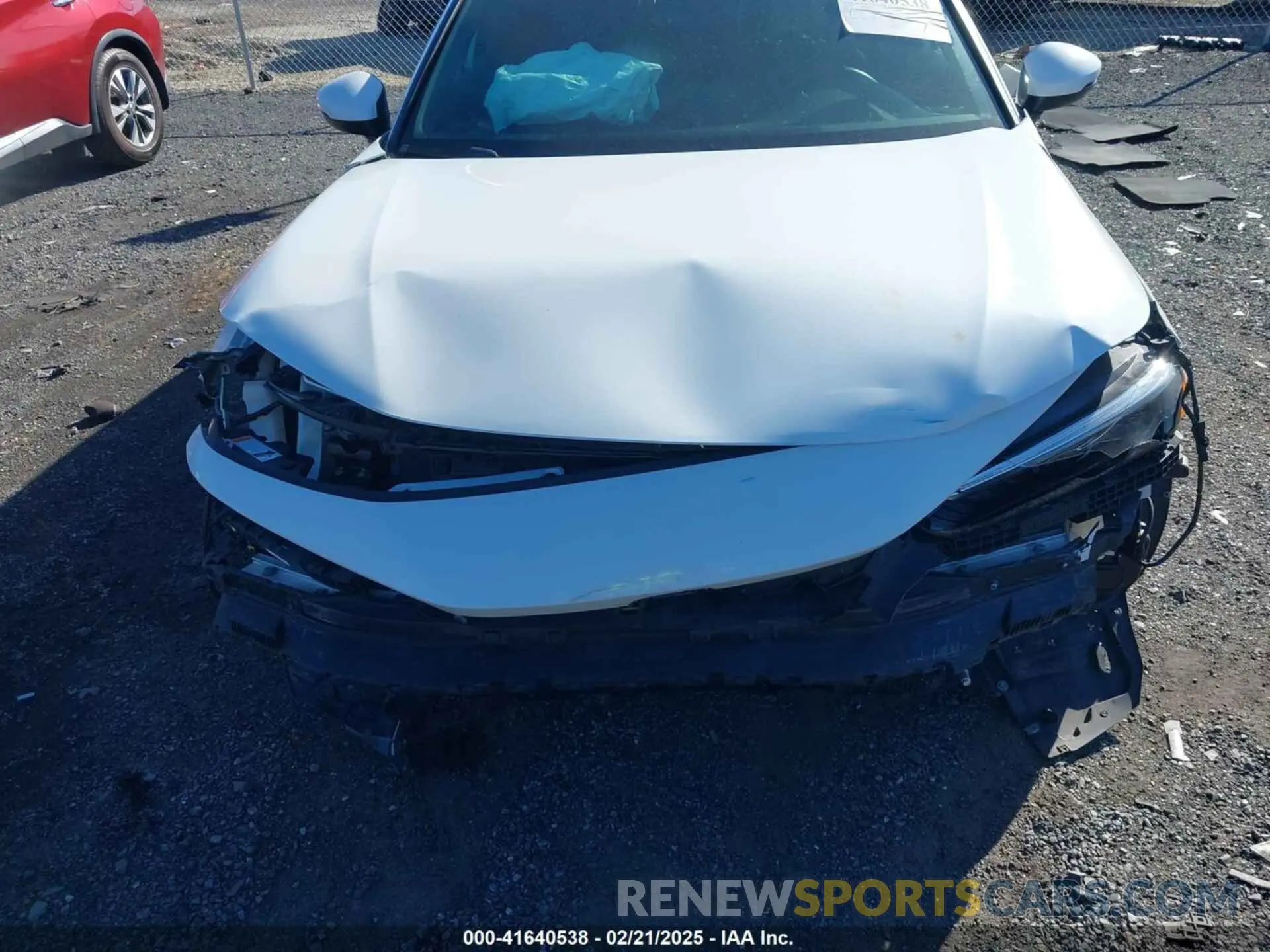 12 fotografías del automóvil dañado 19XFL1H89NE001521 HONDA CIVIC 2022