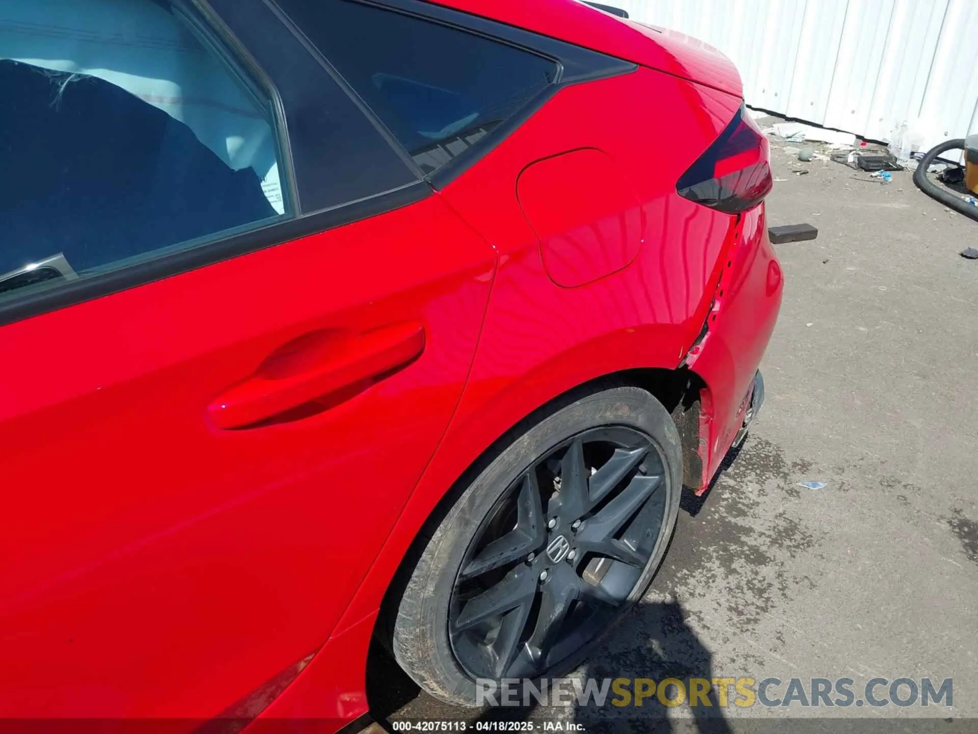 17 fotografías del automóvil dañado 19XFL2G83NE006687 HONDA CIVIC 2022