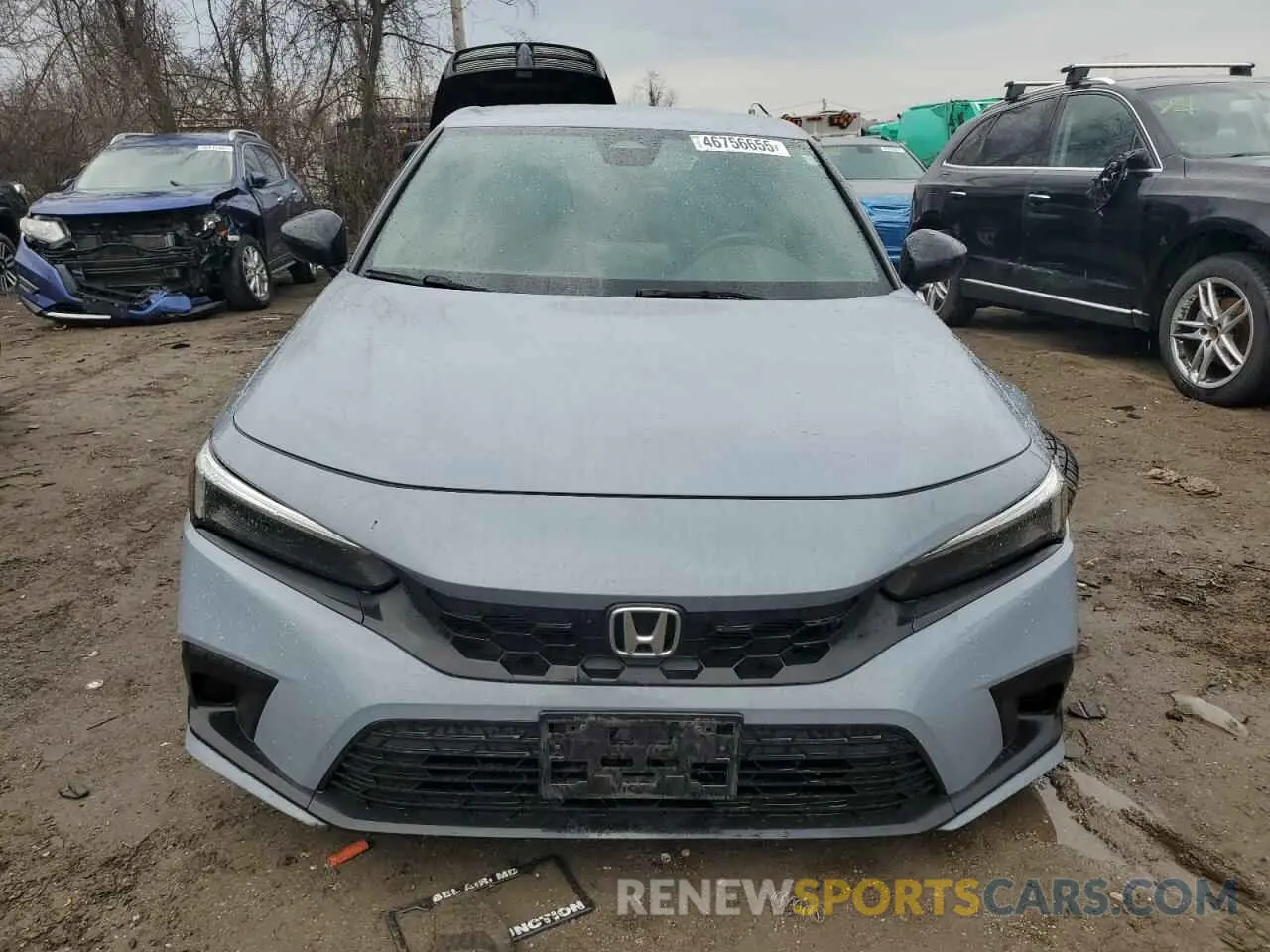 5 fotografías del automóvil dañado 19XFL2G86NE000866 HONDA CIVIC 2022