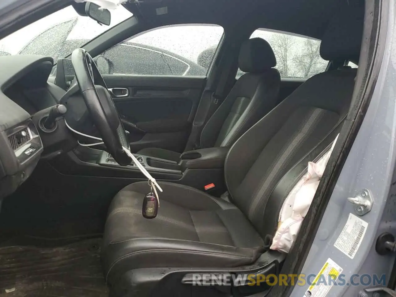 7 fotografías del automóvil dañado 19XFL2G86NE000866 HONDA CIVIC 2022