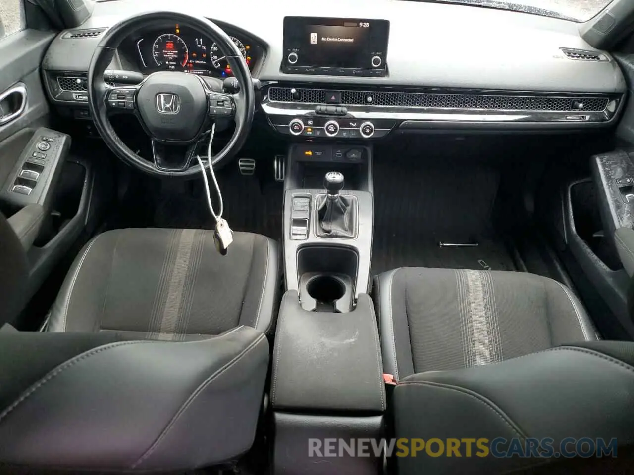 8 fotografías del automóvil dañado 19XFL2G86NE000866 HONDA CIVIC 2022