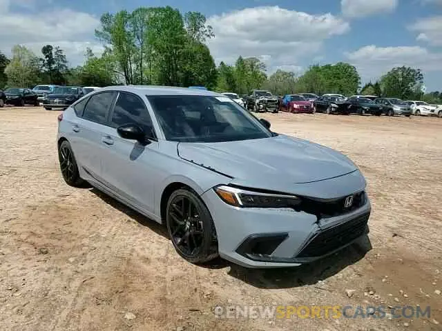 10 fotografías del automóvil dañado 19XFL2G8XNE010431 HONDA CIVIC 2022