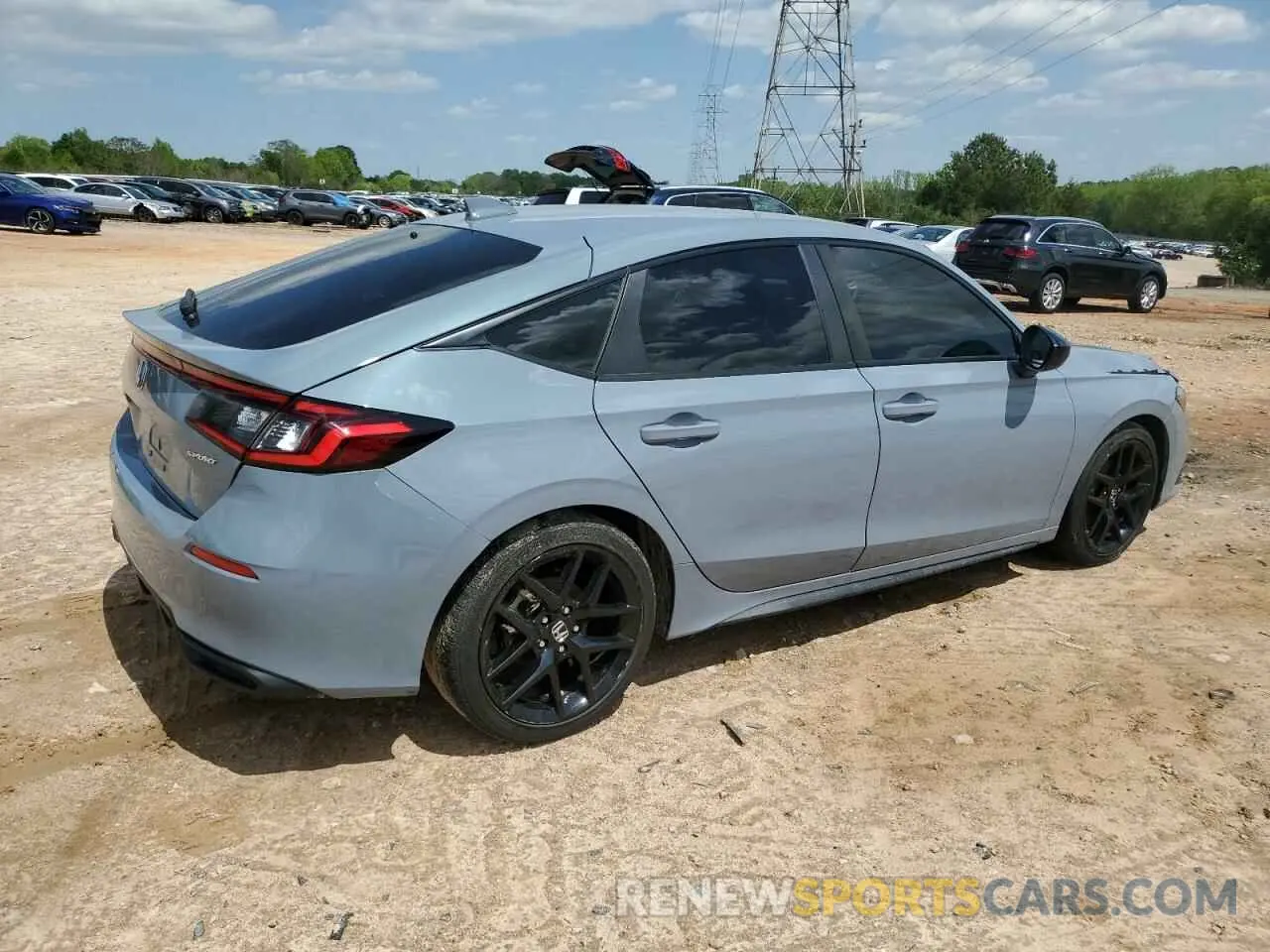 3 fotografías del automóvil dañado 19XFL2G8XNE010431 HONDA CIVIC 2022
