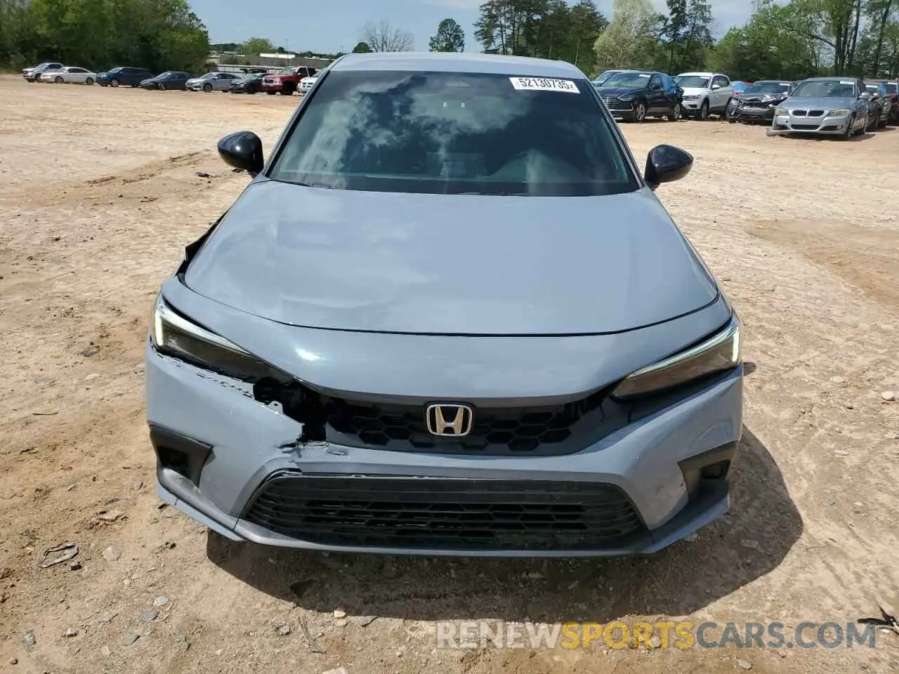 5 fotografías del automóvil dañado 19XFL2G8XNE010431 HONDA CIVIC 2022