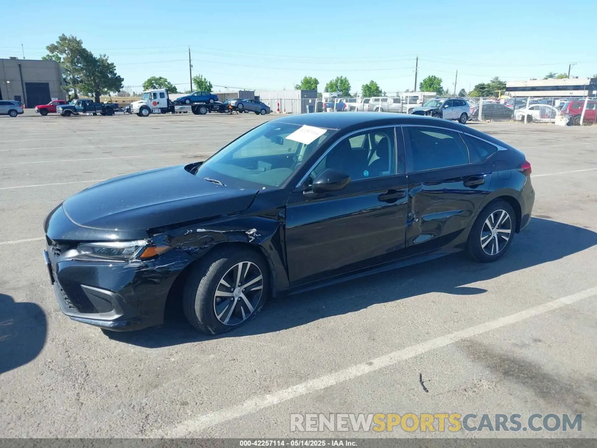 6 fotografías del automóvil dañado 19XFL2H56NE023472 HONDA CIVIC 2022