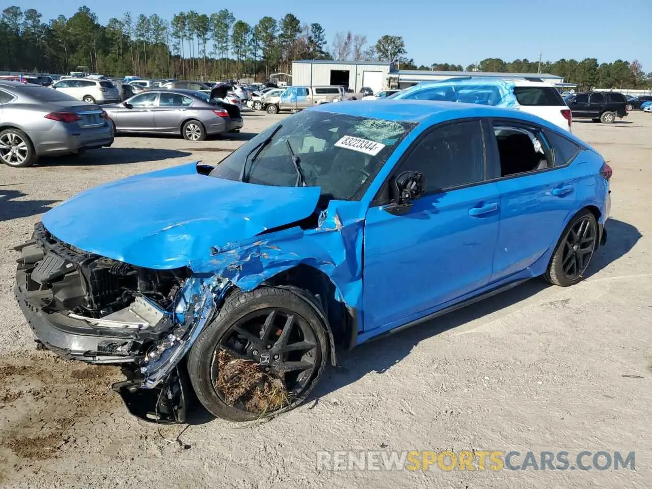 1 fotografías del automóvil dañado 19XFL2H80NE012865 HONDA CIVIC 2022