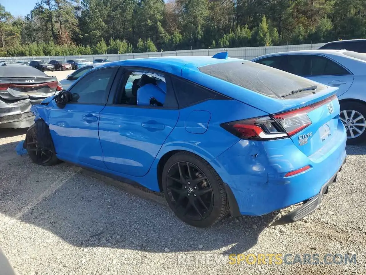 2 fotografías del automóvil dañado 19XFL2H80NE012865 HONDA CIVIC 2022