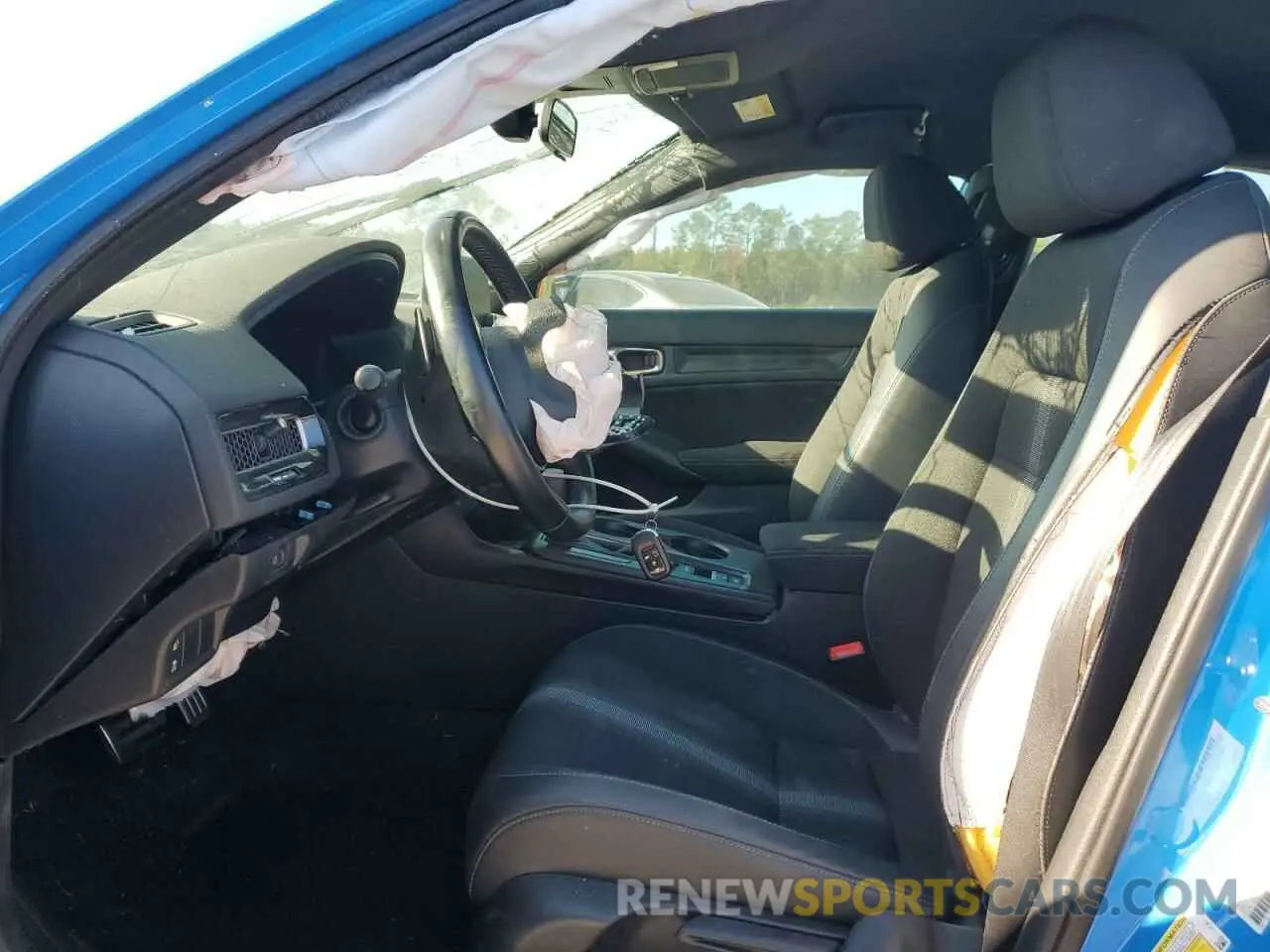 7 fotografías del automóvil dañado 19XFL2H80NE012865 HONDA CIVIC 2022