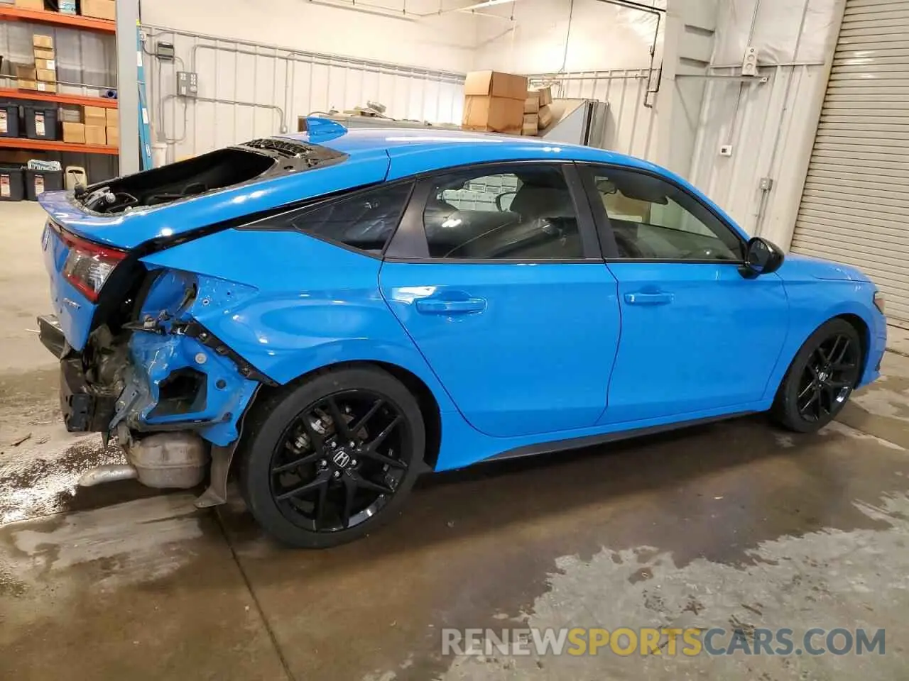 3 fotografías del automóvil dañado 19XFL2H80NE015037 HONDA CIVIC 2022
