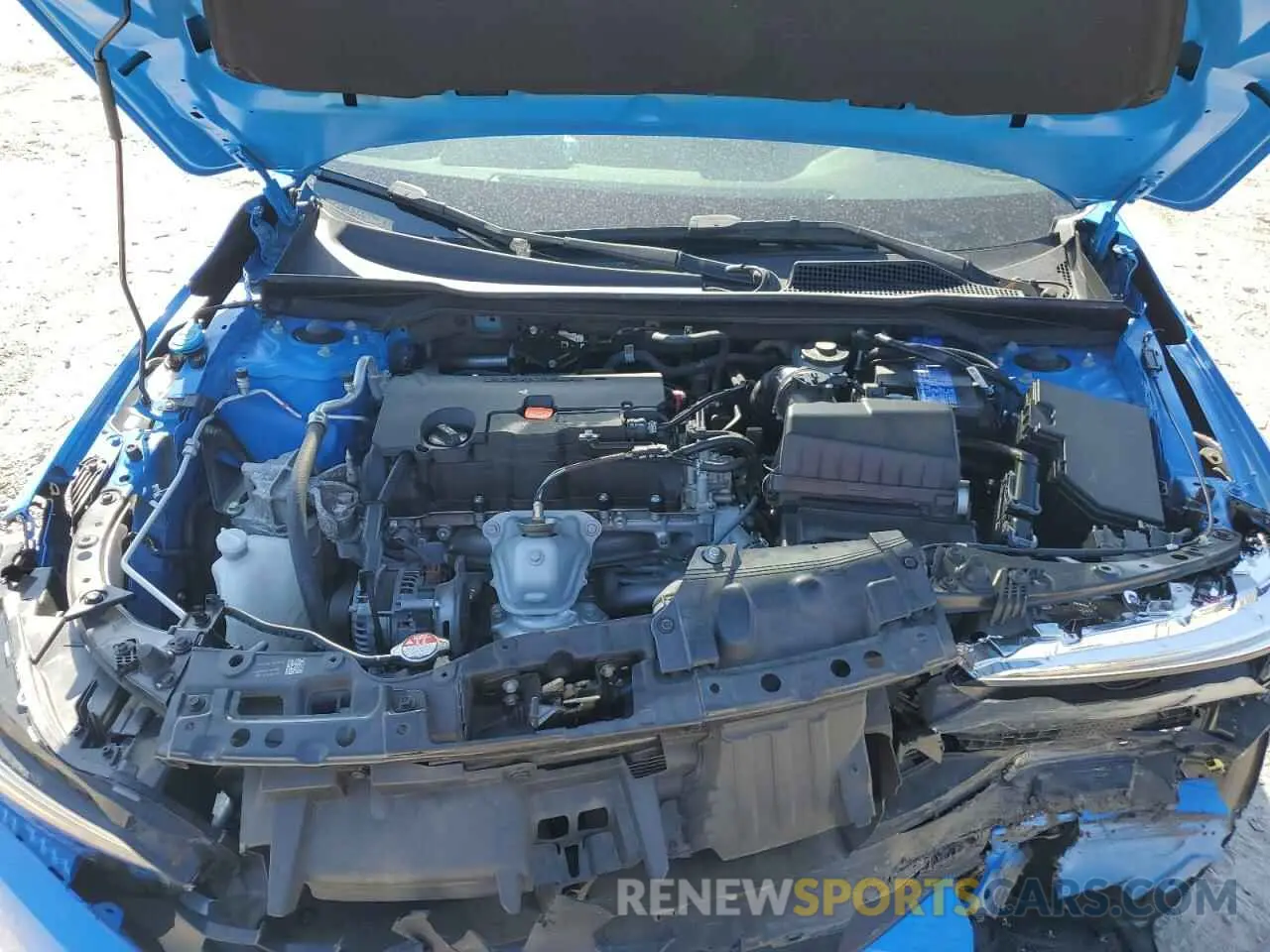 11 fotografías del automóvil dañado 19XFL2H80NE016611 HONDA CIVIC 2022