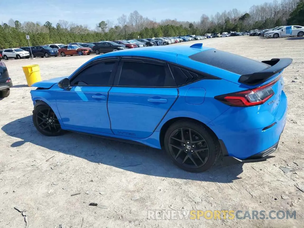 2 fotografías del automóvil dañado 19XFL2H80NE016611 HONDA CIVIC 2022