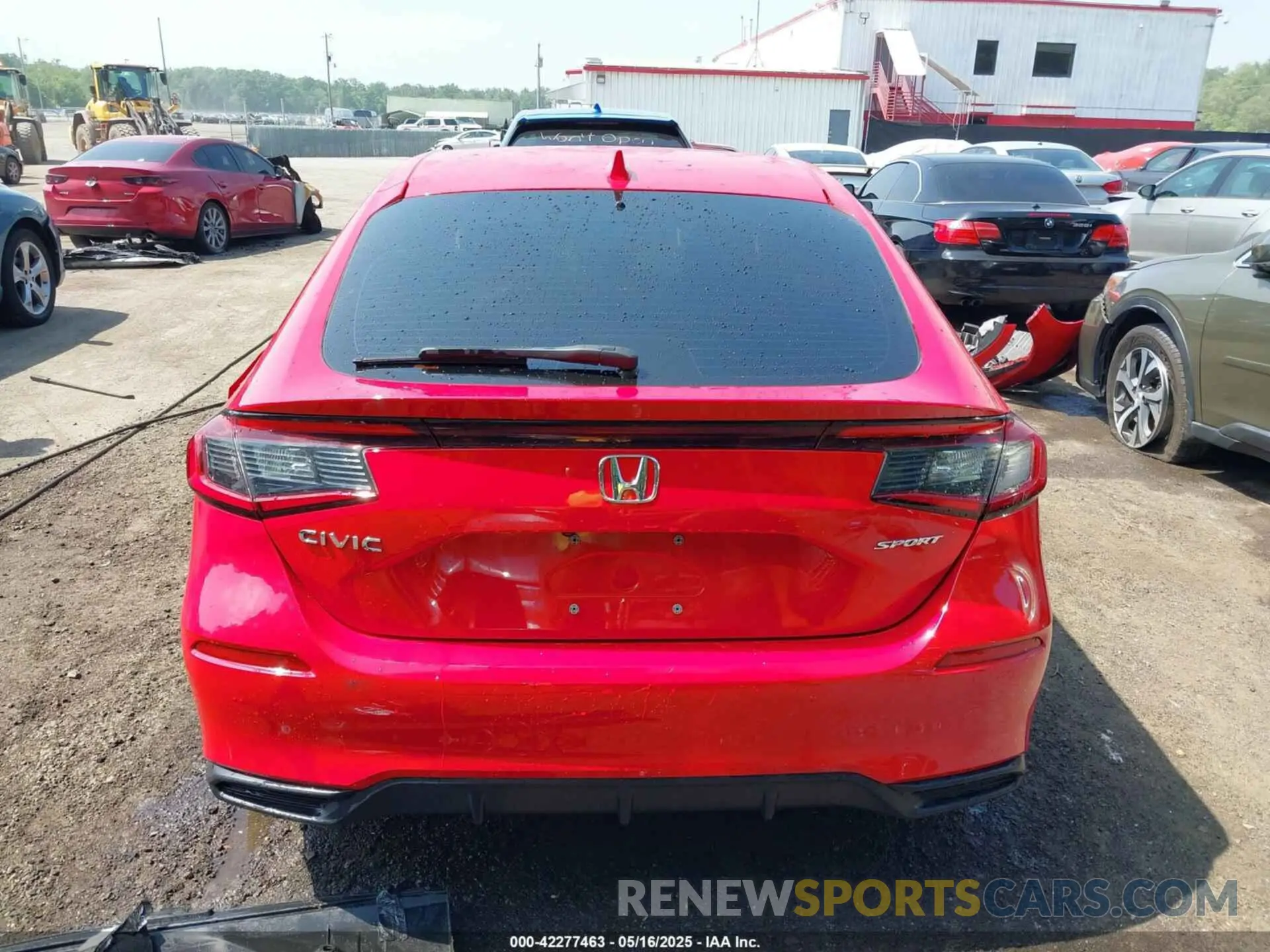17 fotografías del automóvil dañado 19XFL2H80NE021579 HONDA CIVIC 2022
