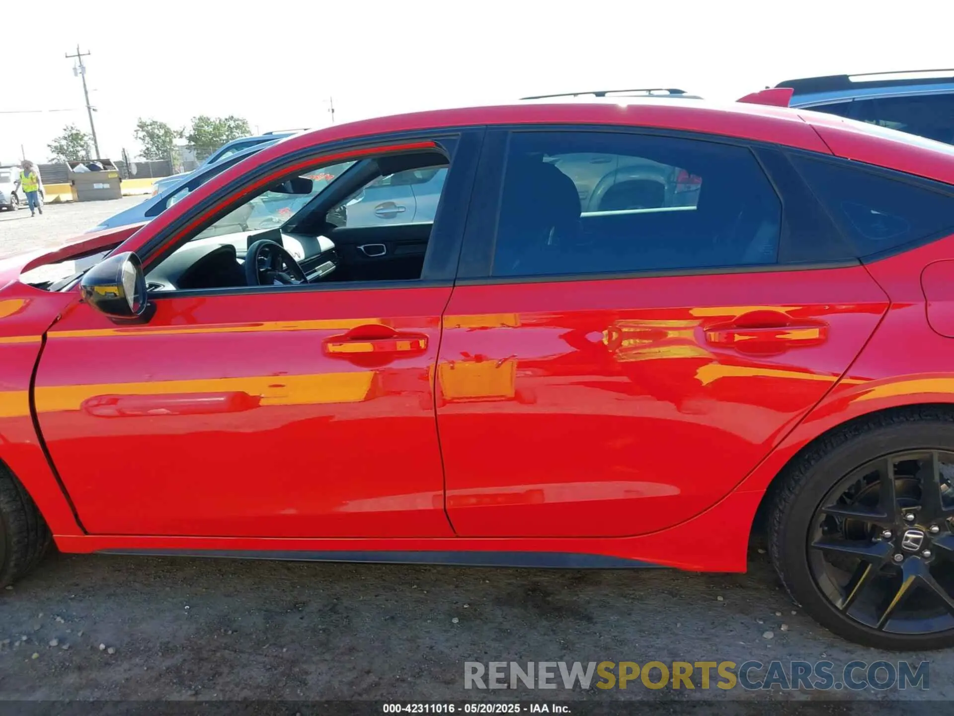 14 fotografías del automóvil dañado 19XFL2H81NE006251 HONDA CIVIC 2022