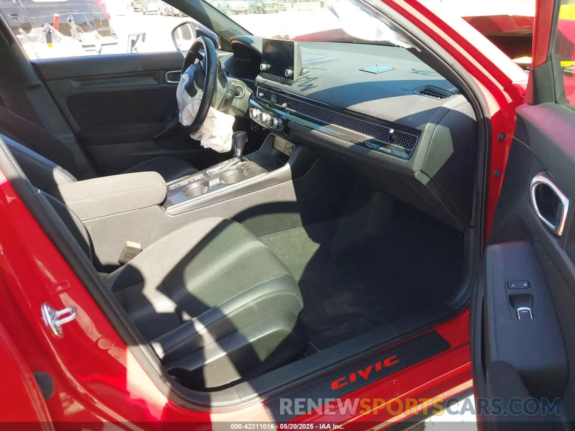 5 fotografías del automóvil dañado 19XFL2H81NE006251 HONDA CIVIC 2022