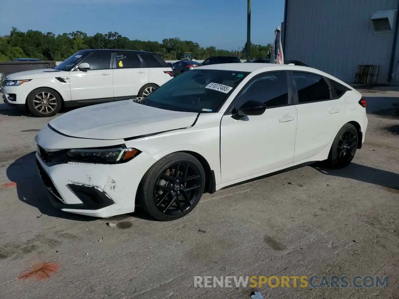 1 fotografías del automóvil dañado 19XFL2H81NE009280 HONDA CIVIC 2022